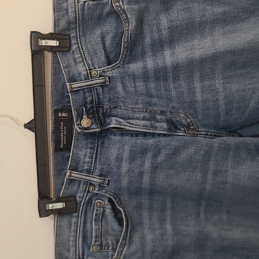 Abercrombie & Fitch medium wash Bootcut Stretch blue Jeans , 34×30